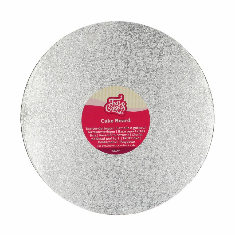 FunCakes Cake Board Rond Wit &Oslash; 27,5 cm