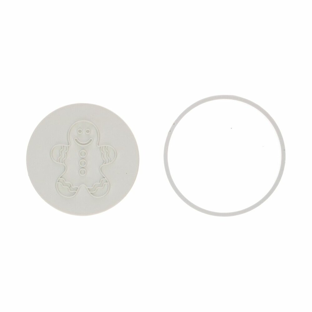 Wilton Koekjesuitsteker en Stempel Gingerbread Man
