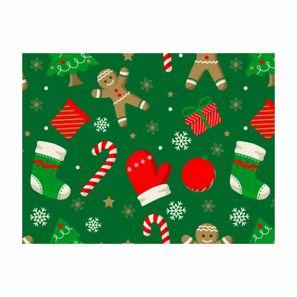 Decora Happy Christmas Box for Sweets pk/1