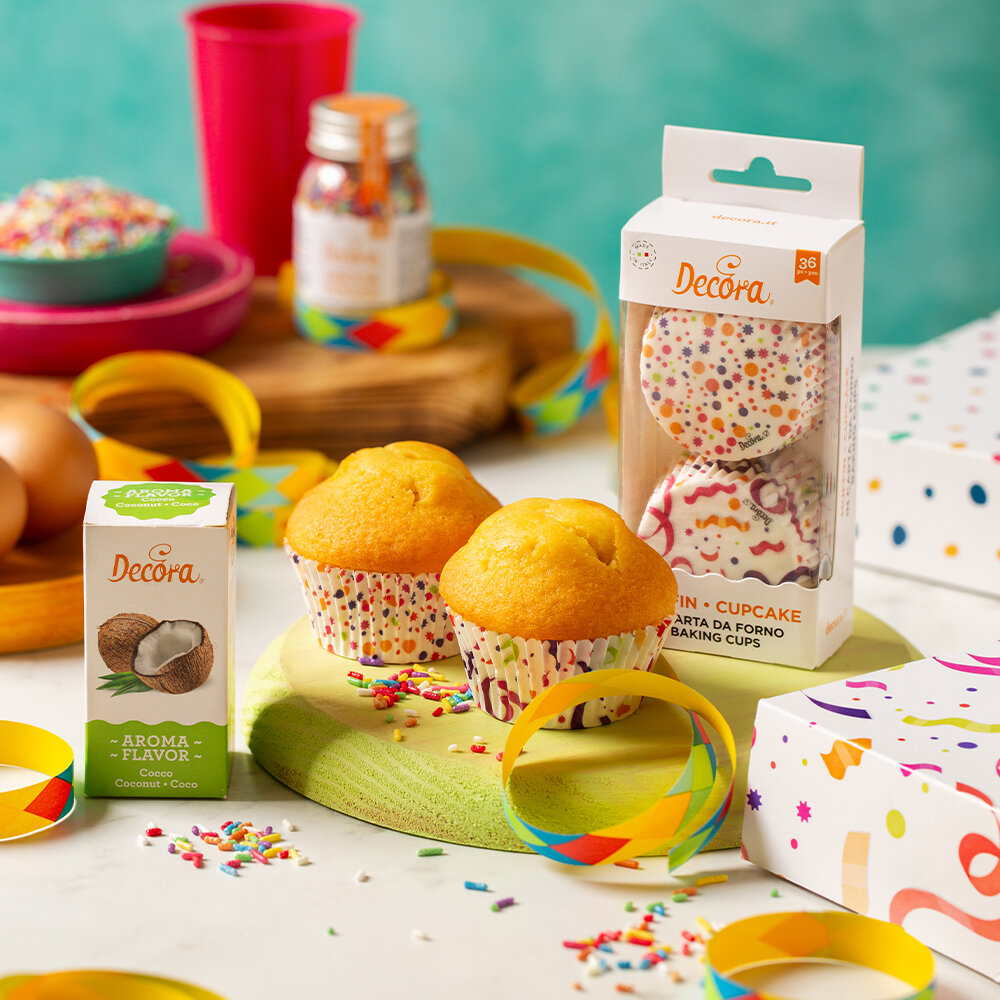 Decora Fiesta Cupcake Liners pk/36