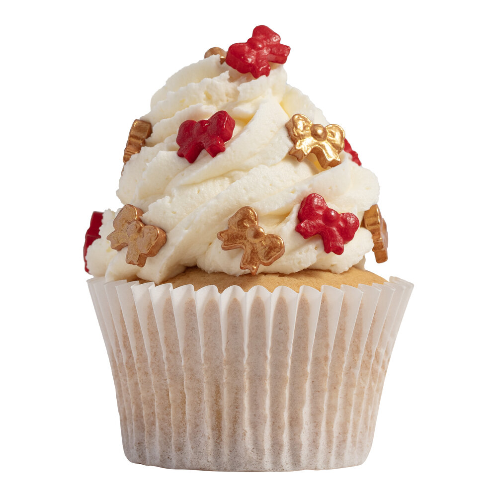 PME Kerstnovelty Sprinkle Charms - Feestelijke Strikken 25g