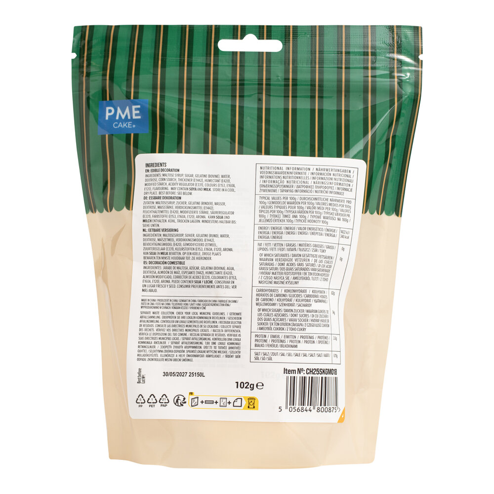 PME Kerst Marshmallow - Sneeuwman 102g 