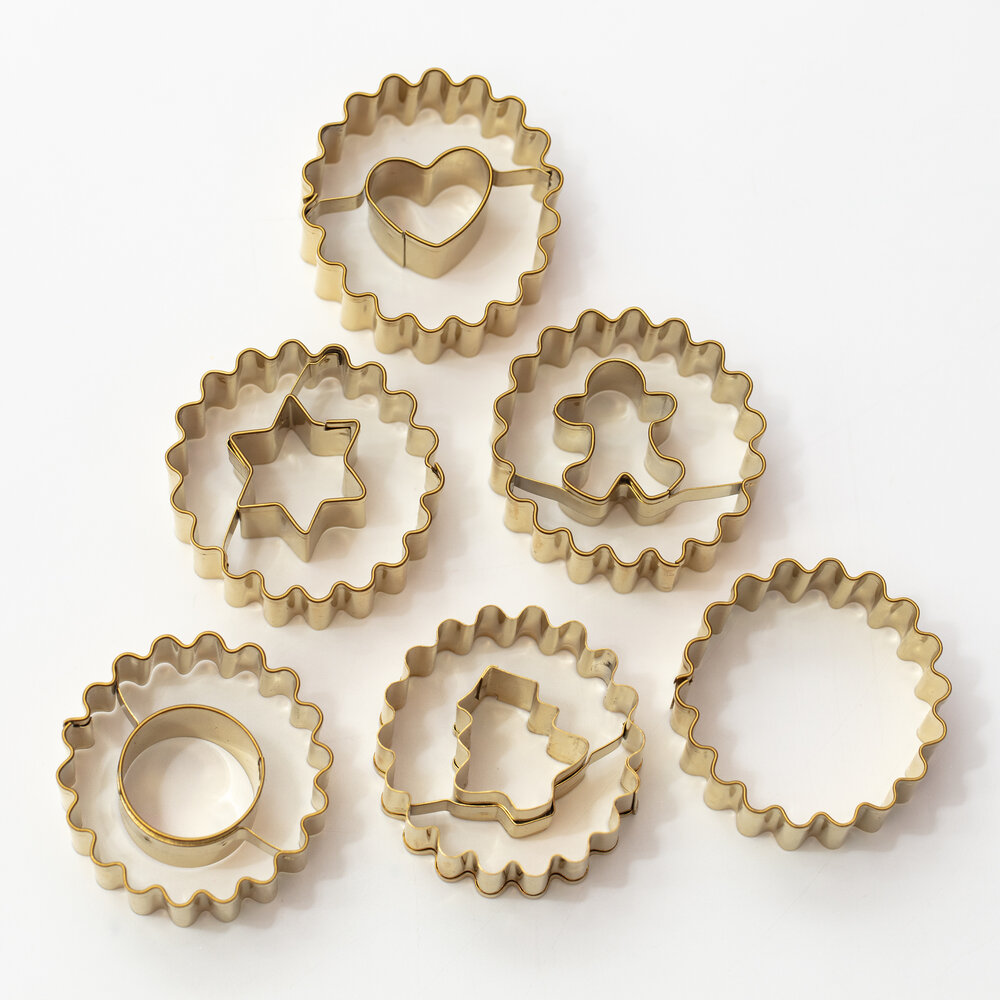 PME Kerstnovelty Koekjesvormen - Linzer Set van 6