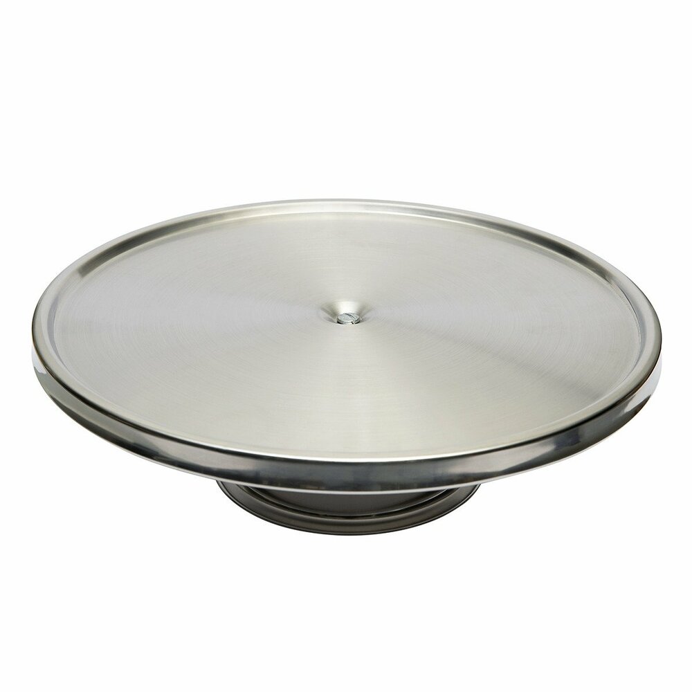 BrandNewCake Taartplateau RVS &Oslash;32x8cm