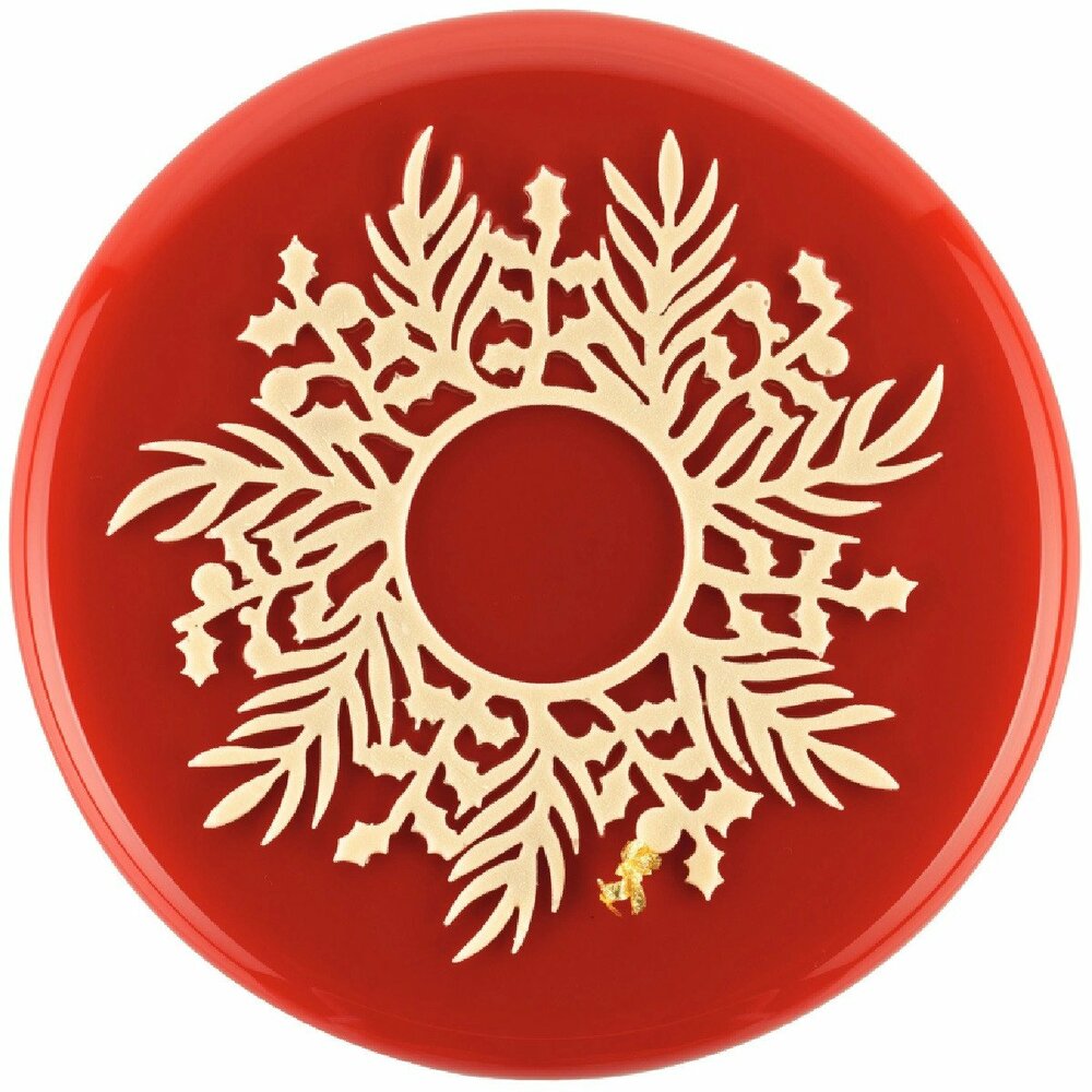 Silikomart Guirlande &ndash; Siliconen Decoratie Mould &Oslash;14,5x0,2cm