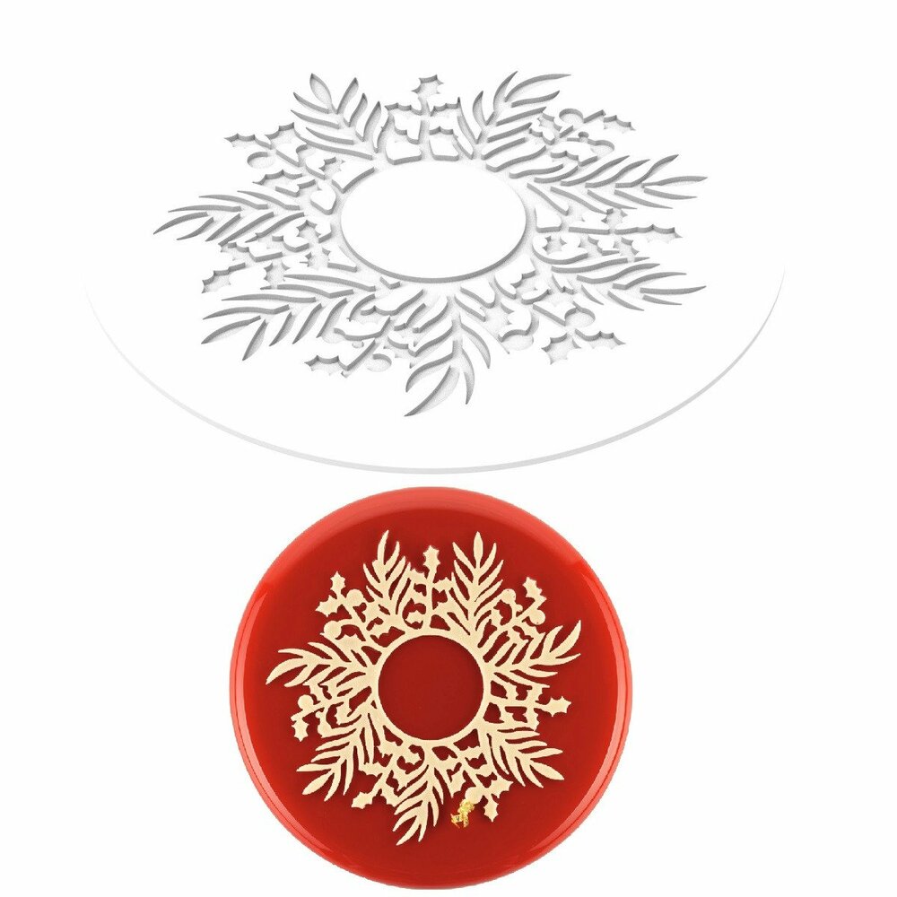 Silikomart Guirlande &ndash; Siliconen Decoratie Mould &Oslash;14,5x0,2cm