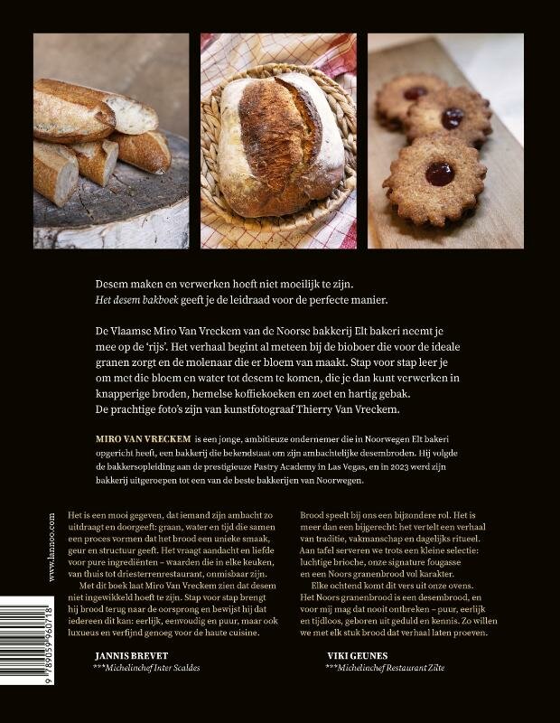 Het desem bakboek Gebonden - Miro van Vreckem