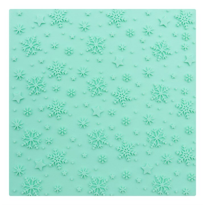 PME Siliconen Impression Mat Sneeuw