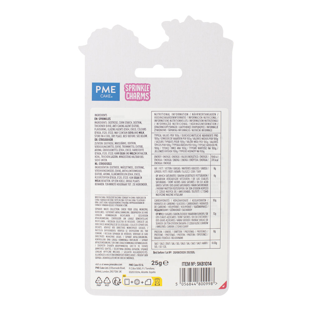 ME Sprinkles Fleurs Pastel &ndash; 25g