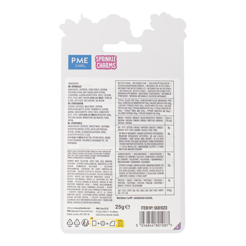 PME Magische Eenhoorns Sprinkles &ndash; 25g