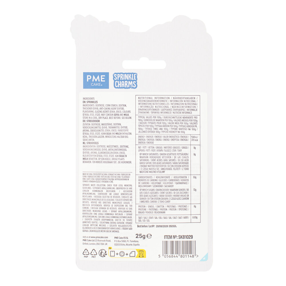 PME Super Honden Sprinkles &ndash; 25g