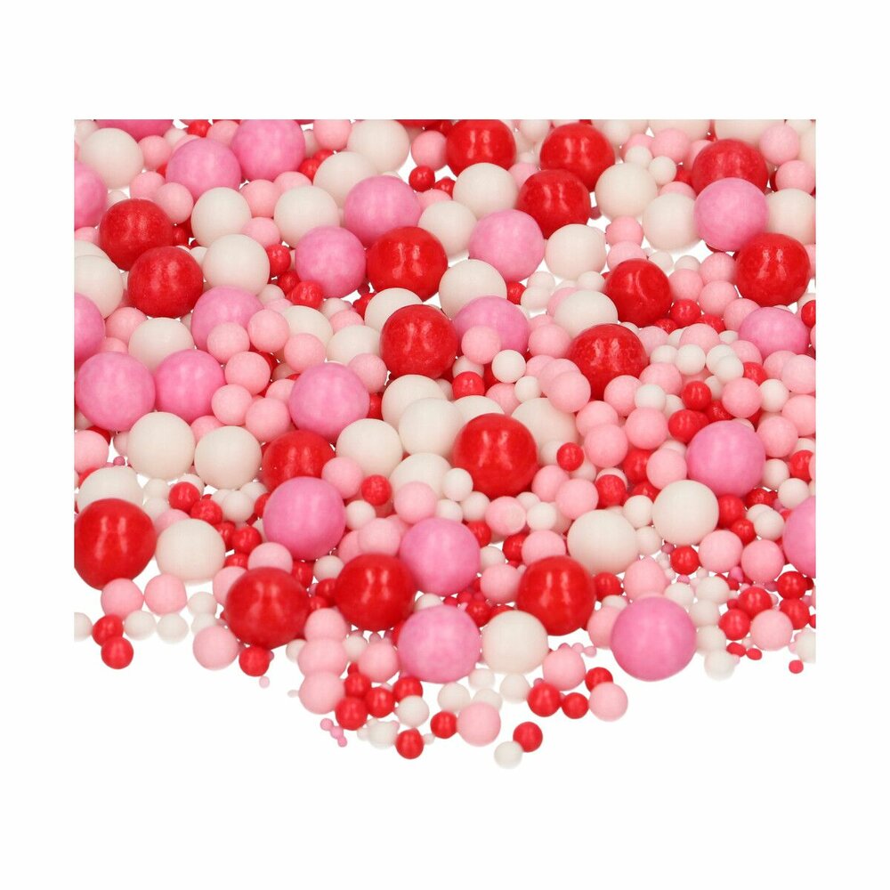 FunCakes Soft Pearls Mix &ndash; Crazy in Love &ndash; 80g