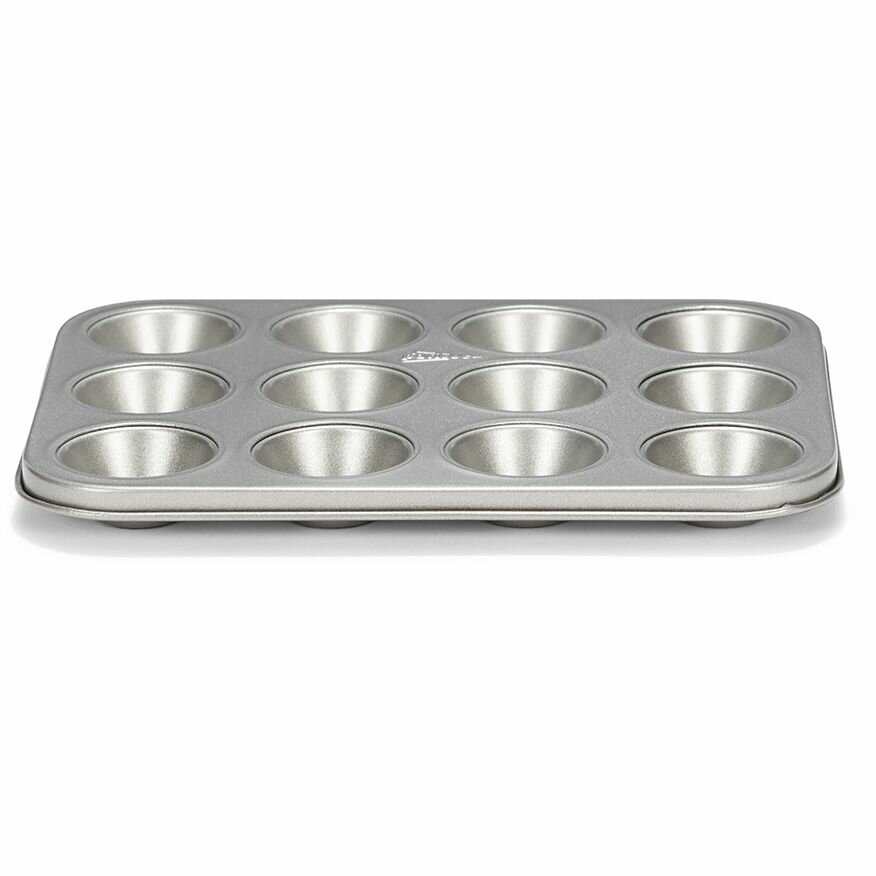 Patisse Silver-Top Mini Muffin Pan &ndash; 12 vaks
