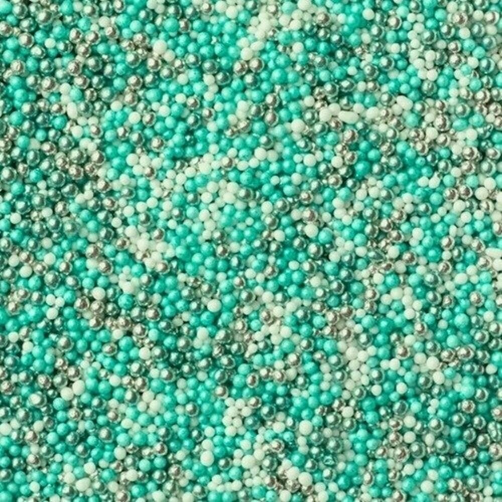 Tasty Me Sprinkles Mini Mix Turquoise &ndash; 70 g &ndash; Sans gluten