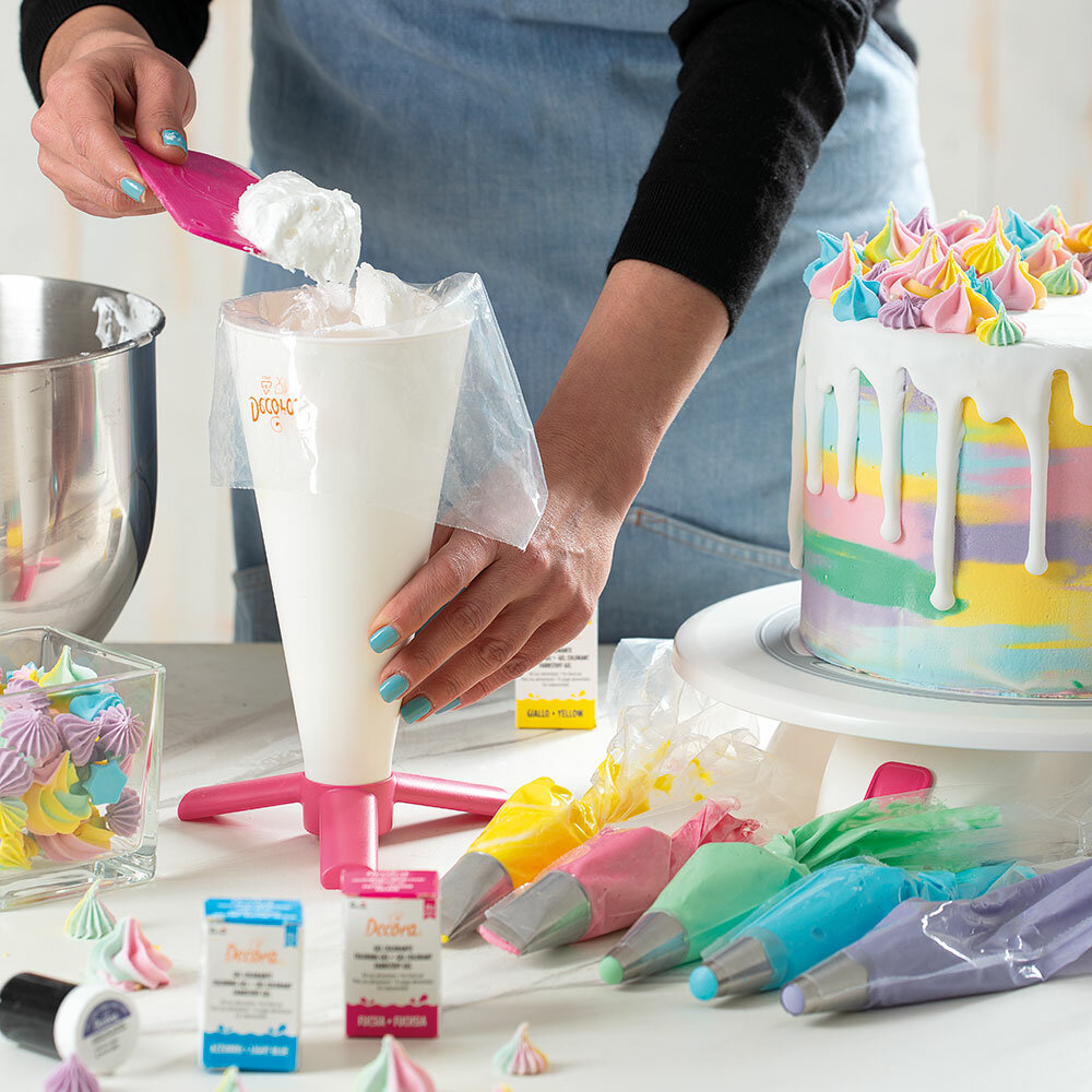 Decora Pink Dough Scraper 14,5 cm