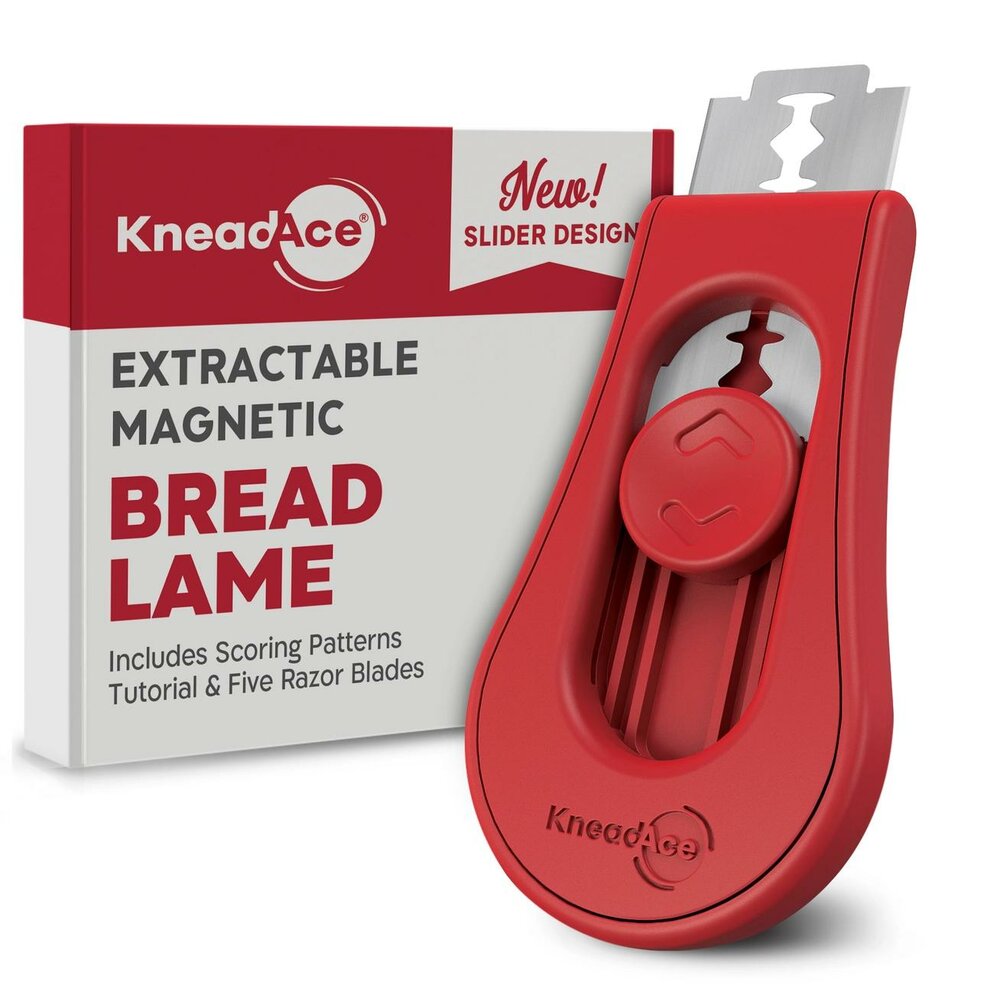 KneadAce&reg; PRO Zuurdesem Kit &ndash; 1L Pot, Rijsmanden &amp; Broodlame