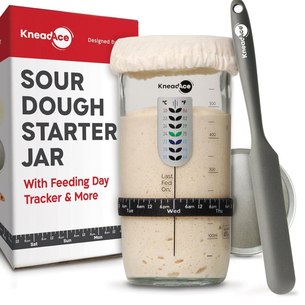 KneadAce&reg; 700 ml Desemstarterpot