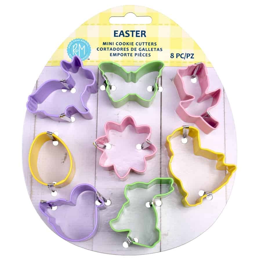 R&amp;M Mini Cookie Cutters &ndash; Easter Set/8