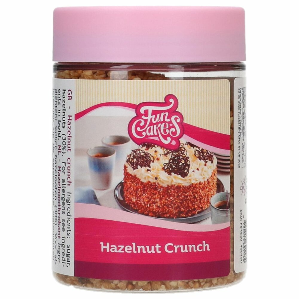 Funcakes Nougatine Hazelnoot Krokant 200g