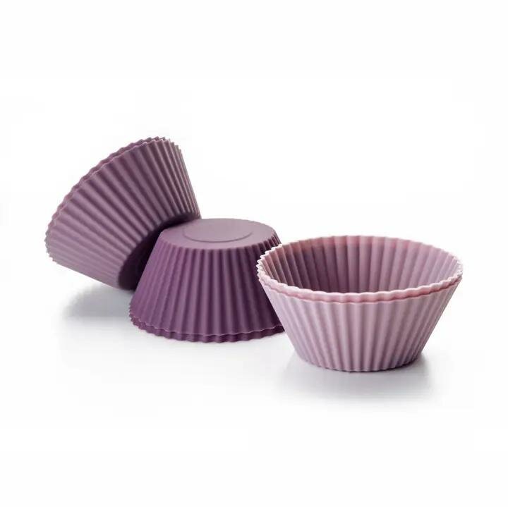 Ibili Silikon‑Mini‑Cupcakef&ouml;rmchen &ndash; 6er‑Set