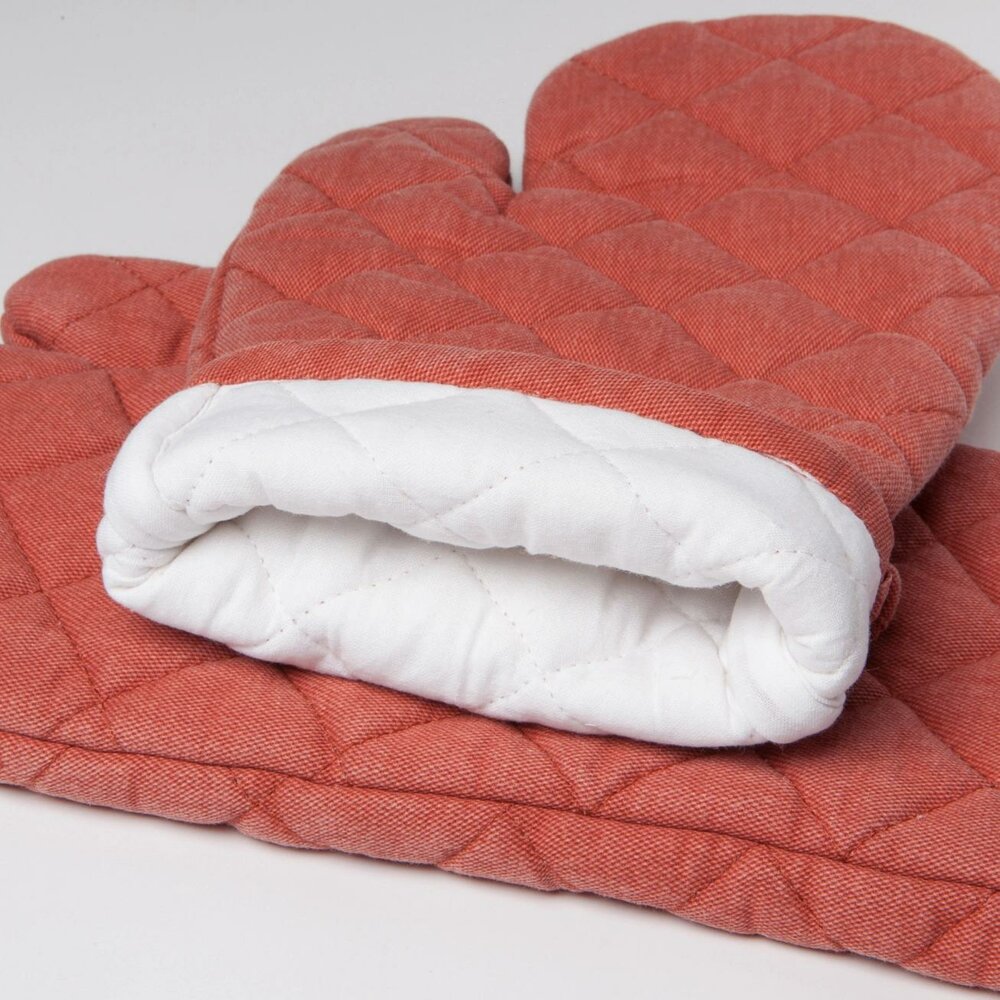 Danica Brands Stonewash Ovenhandschoen &ndash; Clay