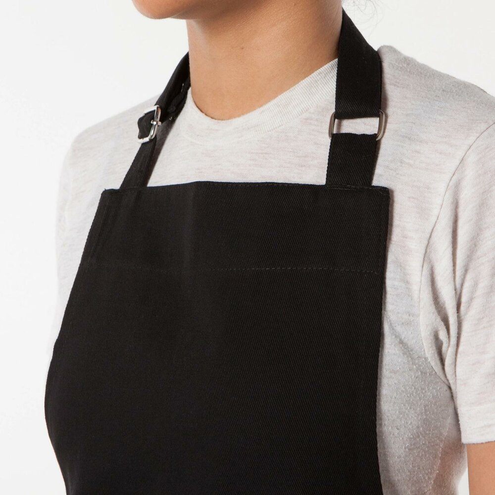 Danica Brands Tablier de Chef Noir