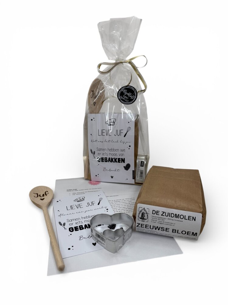 Bakpakket Lieve Juf - Koekjes