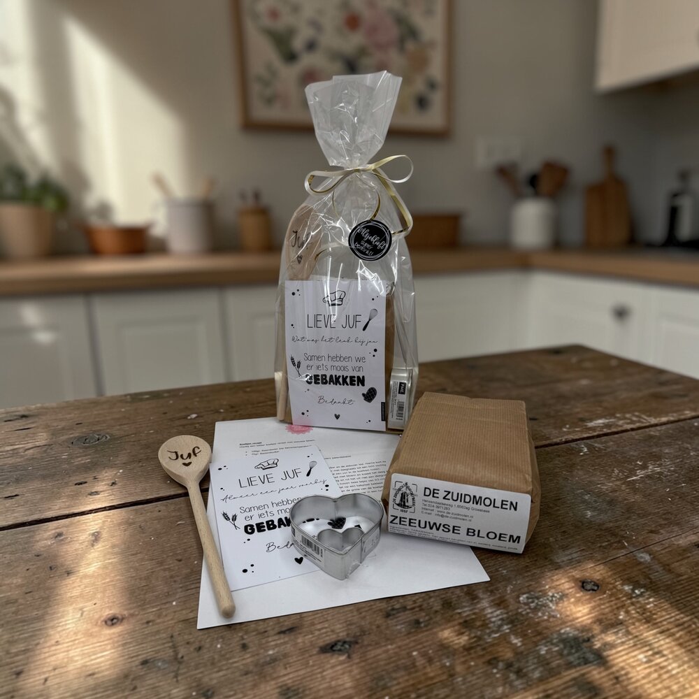 Bakpakket Lieve Juf - Koekjes