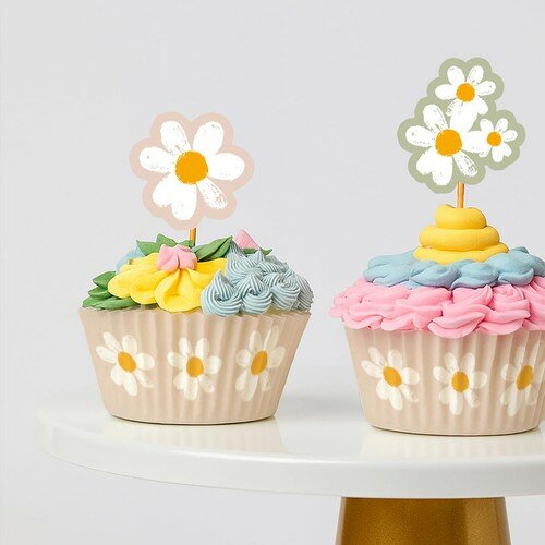 AH Daisy Cupcake Kit &ndash; 28 Piece Set