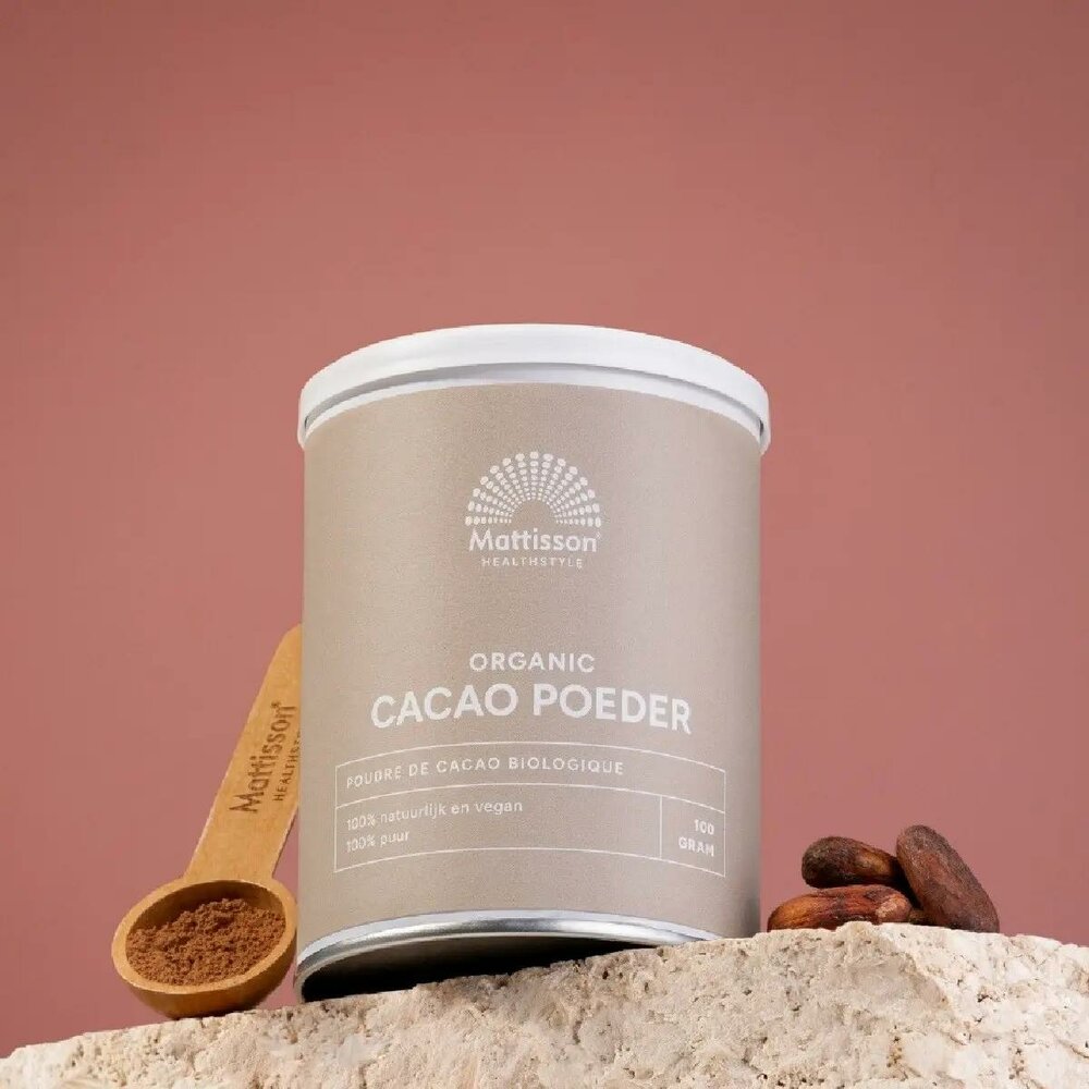 Mattisson Cacaopoeder Biologisch 100g