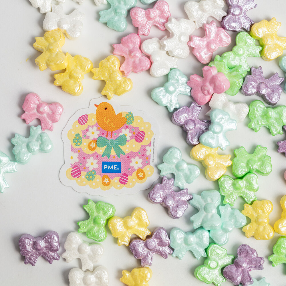 PME Pastel Bow Sprinkle Charms &ndash; 25 g