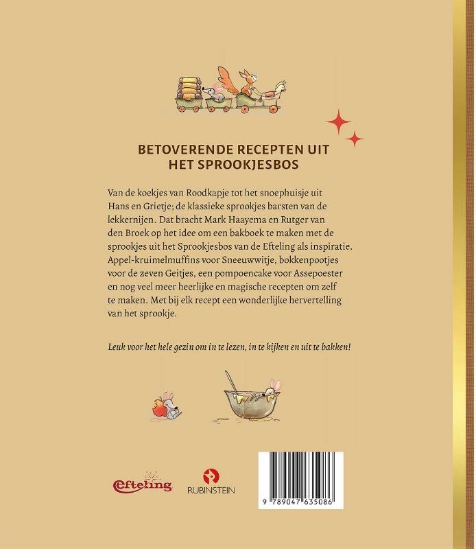 Het Efteling‑sprookjesbakboek &ndash; Rutger van den Broek &amp; Mark Haayema
