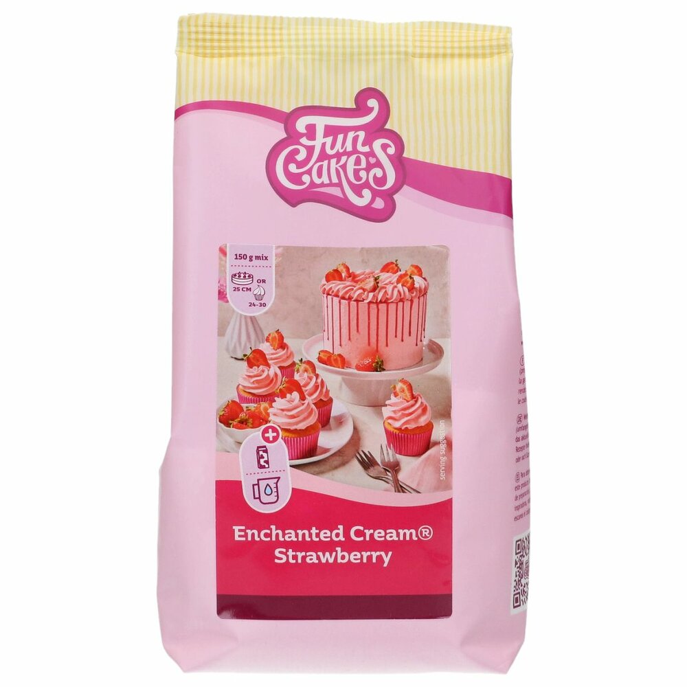 FunCakes Mix for Enchanted Cream&reg; Strawberry 450g