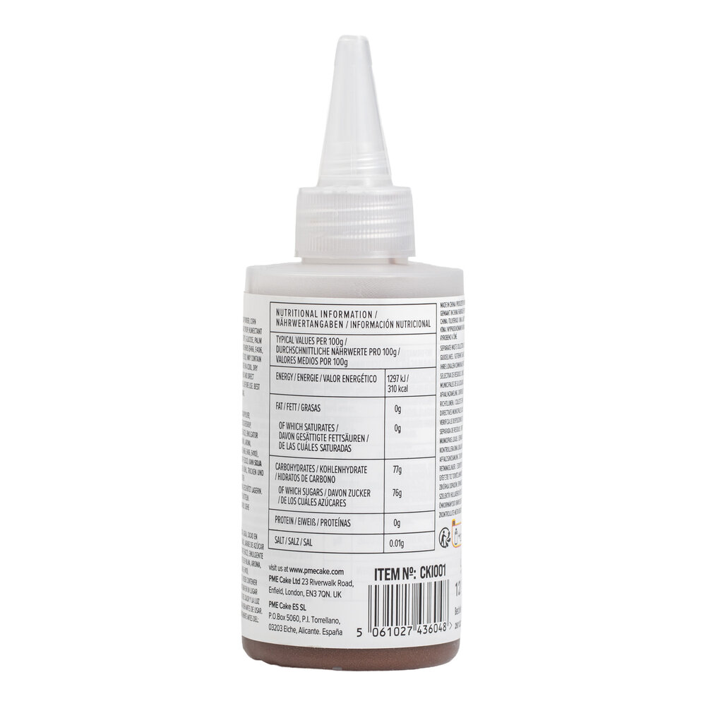 PME Cookie Icing &ndash; Schokobraun 120 g