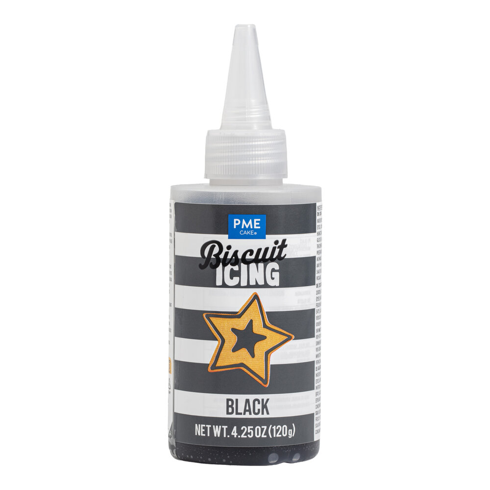 PME Cookie Icing &ndash; Schwarz 120 g