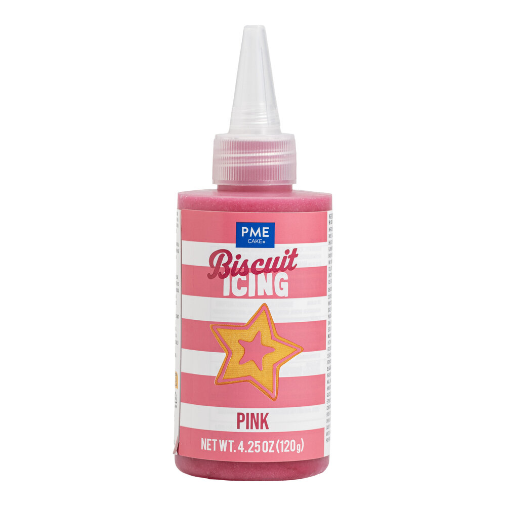 PME Cookie Icing &ndash; Rosa 120 g