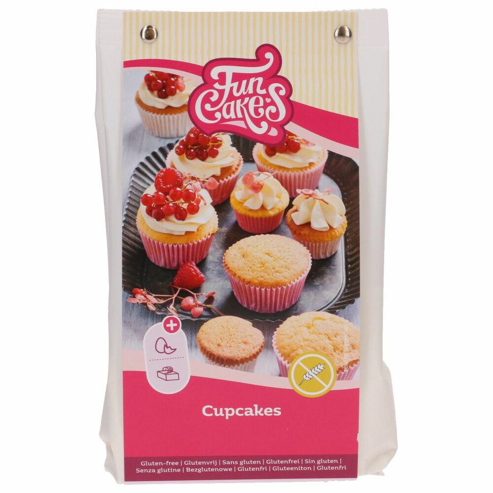 FunCakes Backmischung f&uuml;r Glutenfreie Cupcakes 400 g
