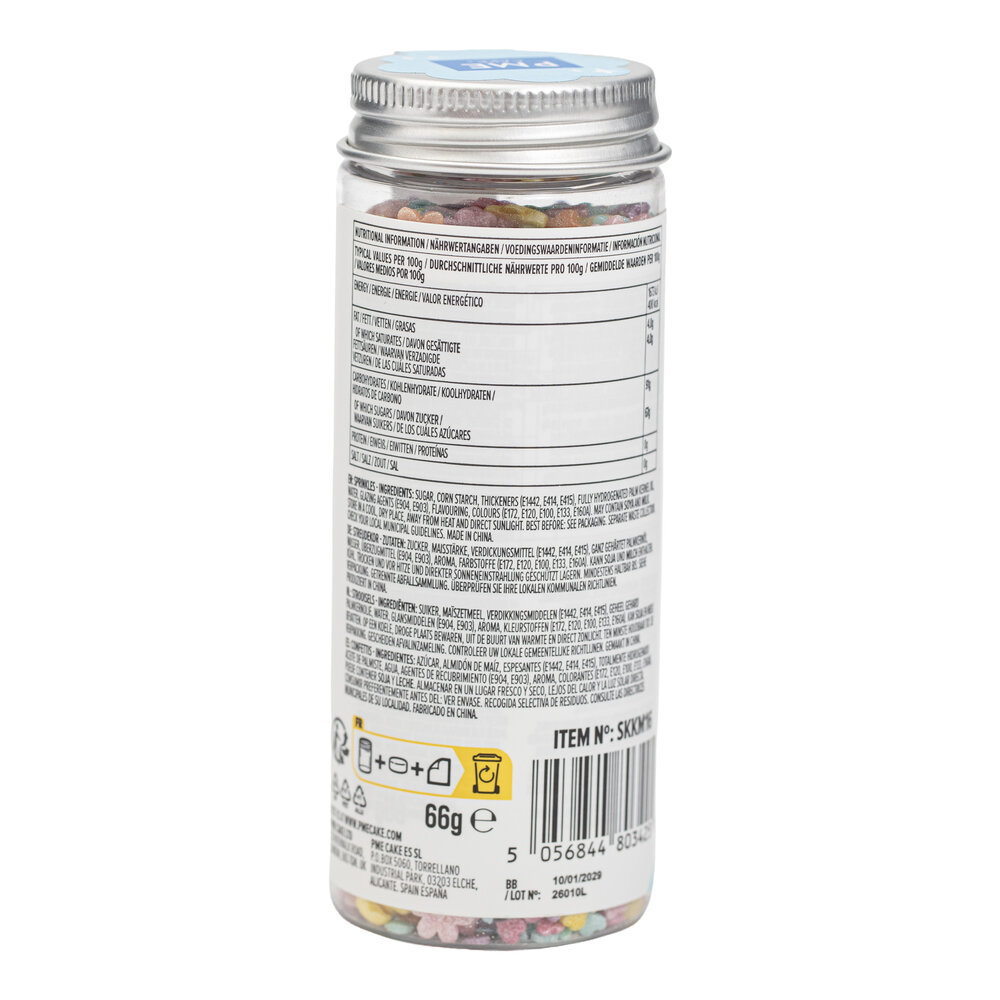 PME Cake Strooiselmix &ndash; Pastel Fairy Cakes 66 g