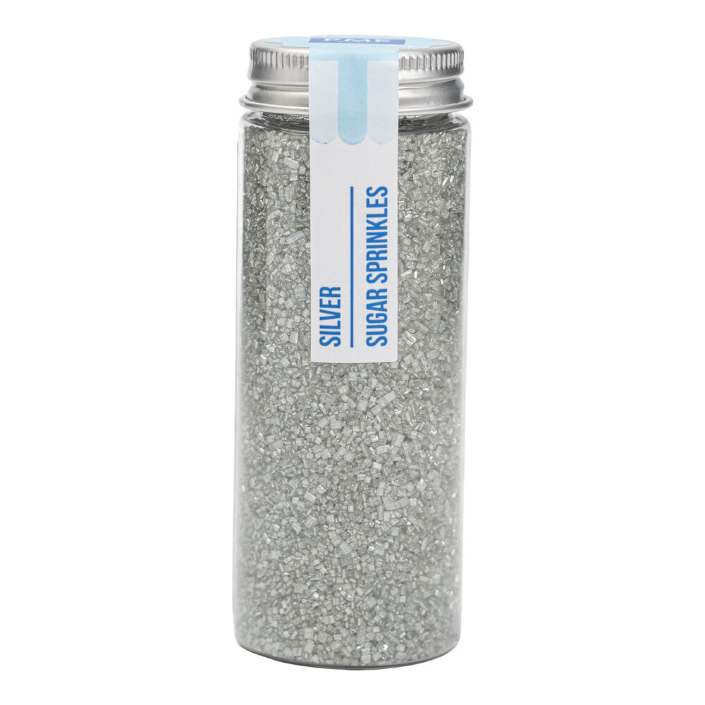 PME Cake Sugar Sprinkles &ndash; Silver 112 g