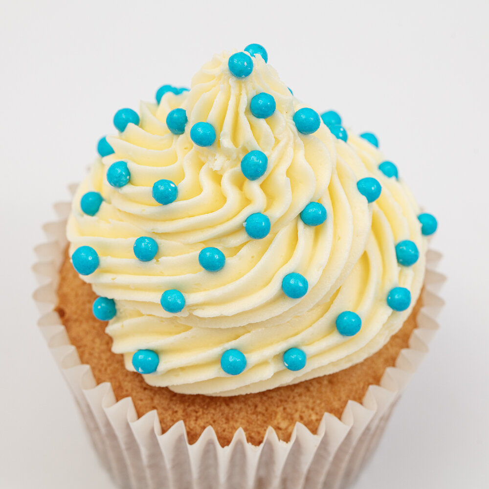 PME Kuchen 4mm Zuckerperlen &ndash; Babyblau 74 g