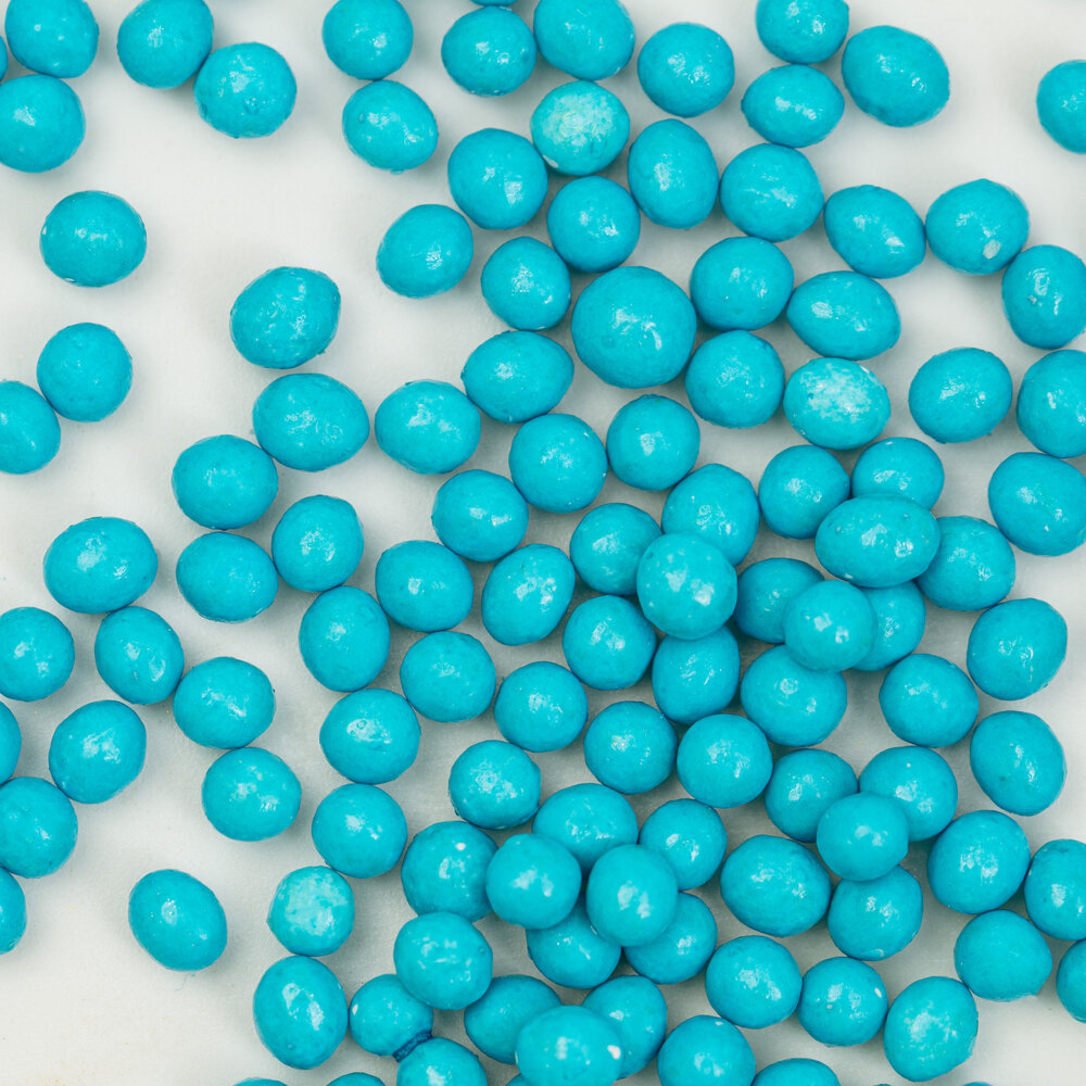 PME Kuchen 4mm Zuckerperlen &ndash; Babyblau 74 g