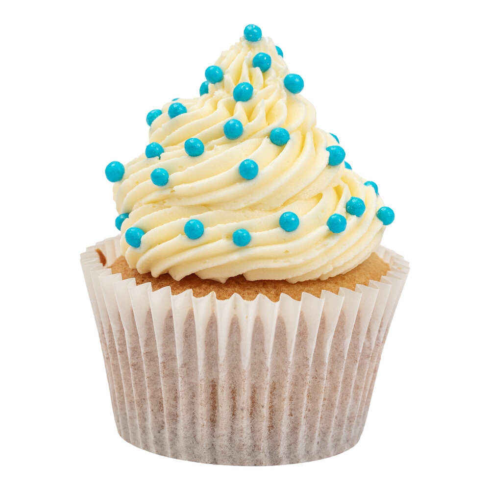 PME Kuchen 4mm Zuckerperlen &ndash; Babyblau 74 g