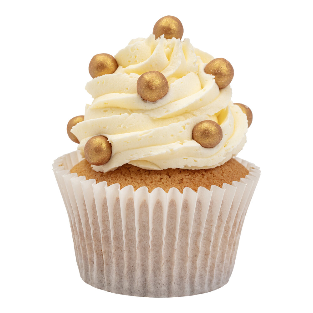 PME Cake 8mm Parelstrooisels &ndash; Goud 40 g
