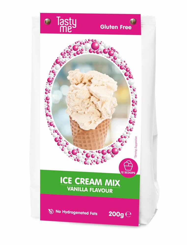 Tasty Me Eismix Vanille 200 g &ndash; Glutenfrei