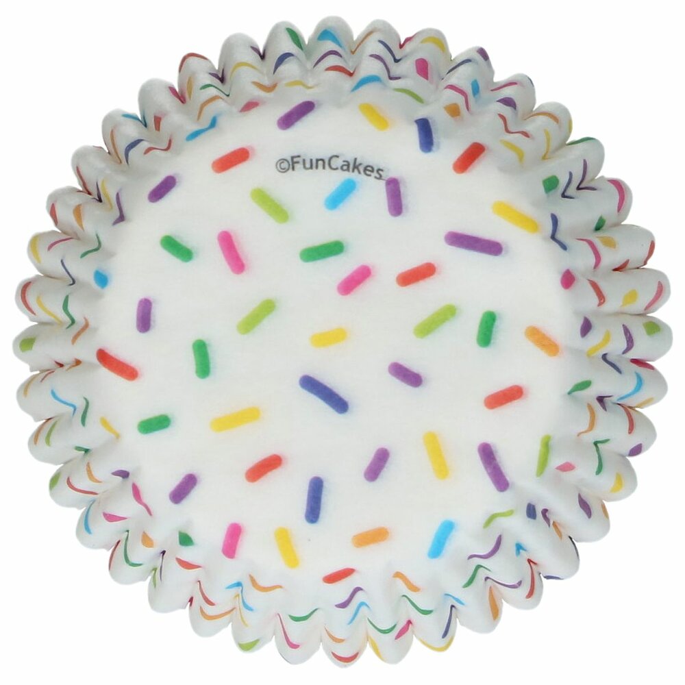 FunCakes Mini Baking Cups Sprinkles &ndash; pack/100