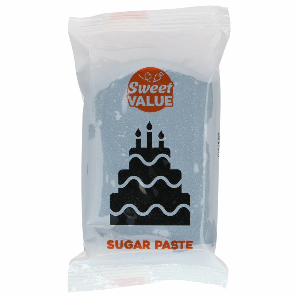 Sweet Value Sugar Paste Black &ndash; 200g