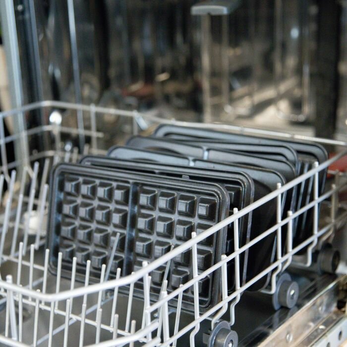 DOMO 3‑in‑1 Snackmaker &ndash; Sandwich‑Waffel‑Grill