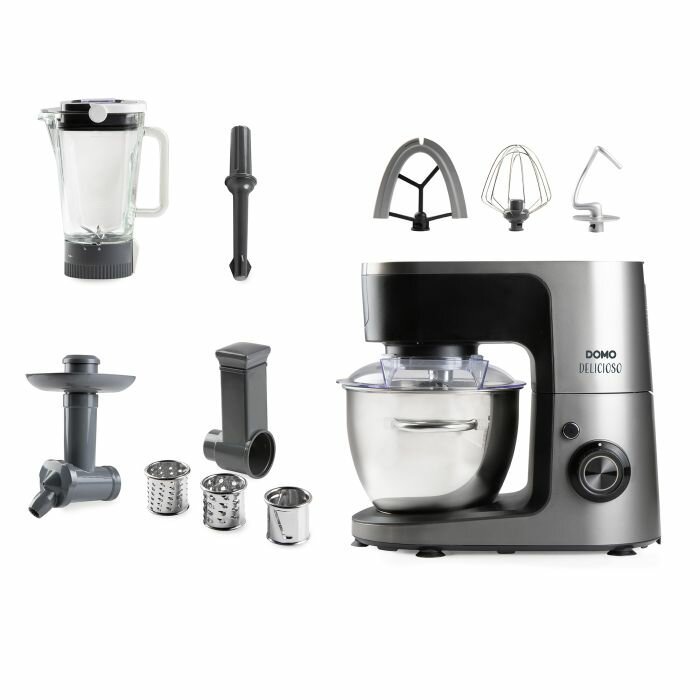 DOMO K&uuml;chenmaschine &bdquo;Delicioso&ldquo; &ndash; 4,5 L &ndash; 1200 W