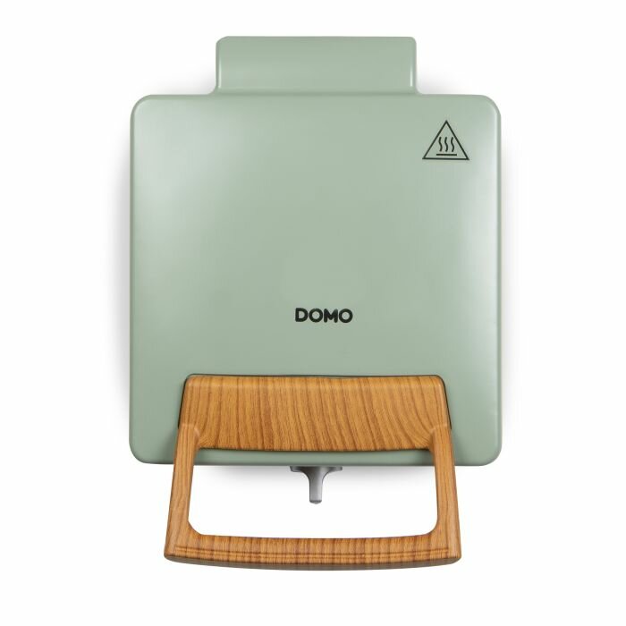 DOMO Waffeleisen 4&times;7 &ndash; sage green