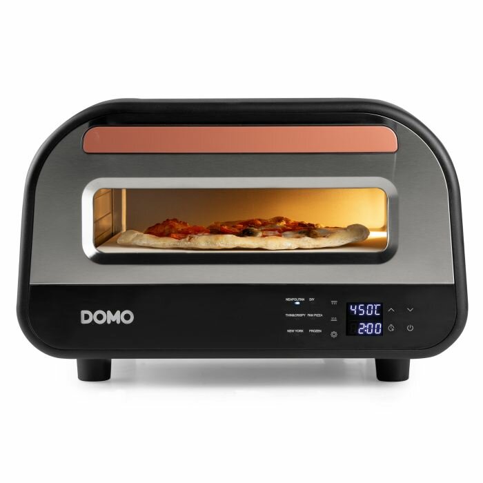 DOMO Pizzaofen &bdquo;Pizza Genius&ldquo; &ndash; Cordieritstein